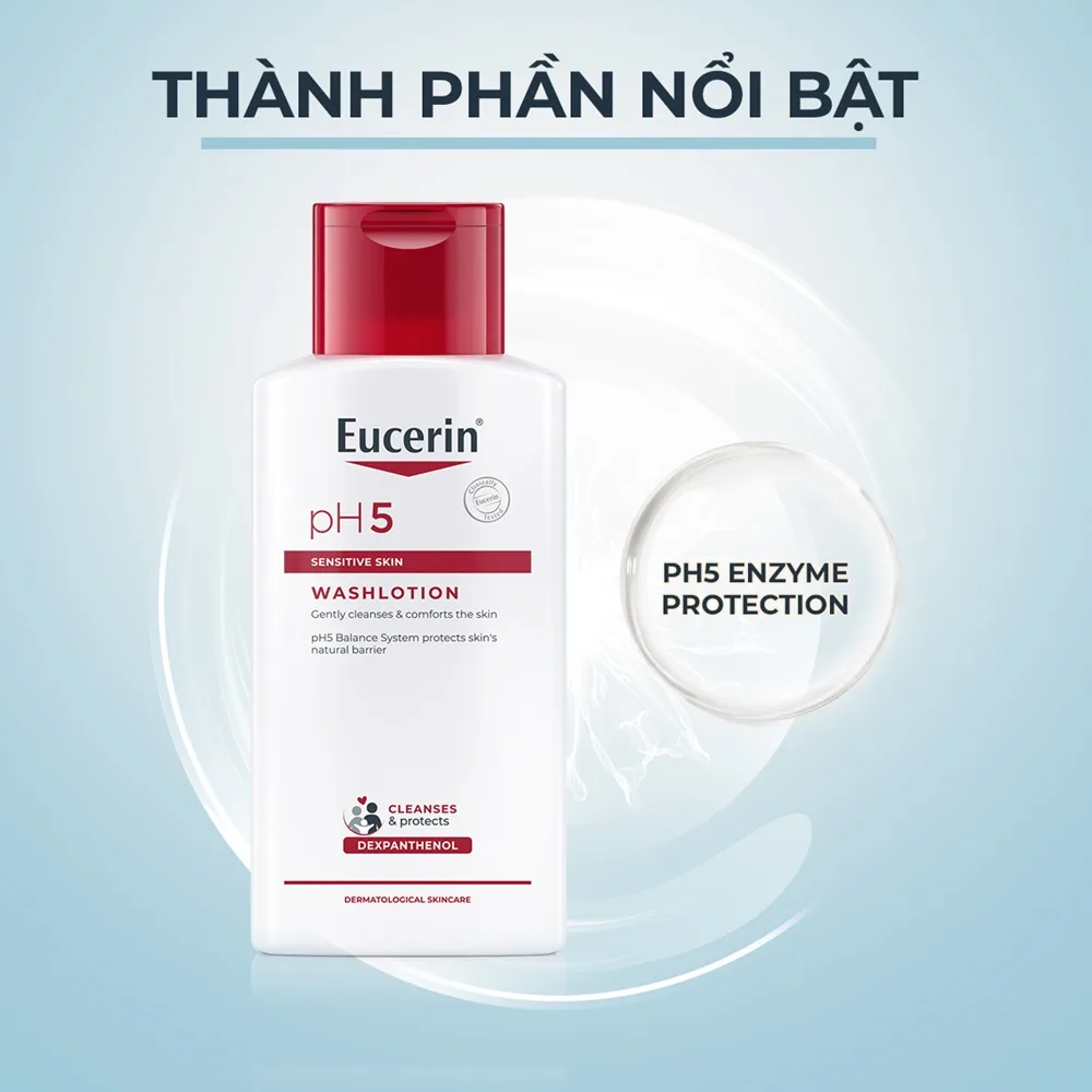 kem body dưỡng ẩm trắng da eucerin