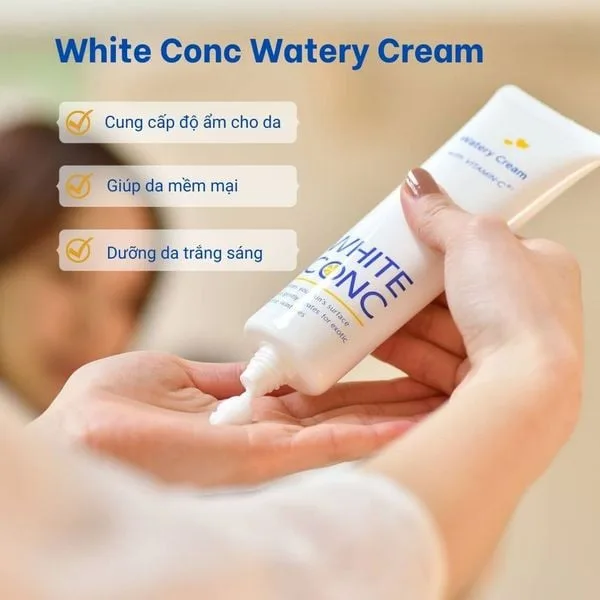 kem dưỡng trắng da không bắt nắng